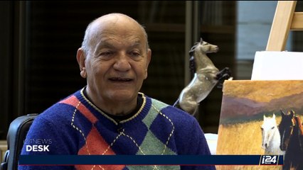 i24NEWS DESK | Foot and mouth painters show limitless creativity | Friday, June 23rd 2017