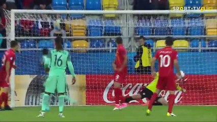 Macedonia U21 2-4 Portugal U21 | All Goals and Full Highlights | 23.06.2017 - Euro U21