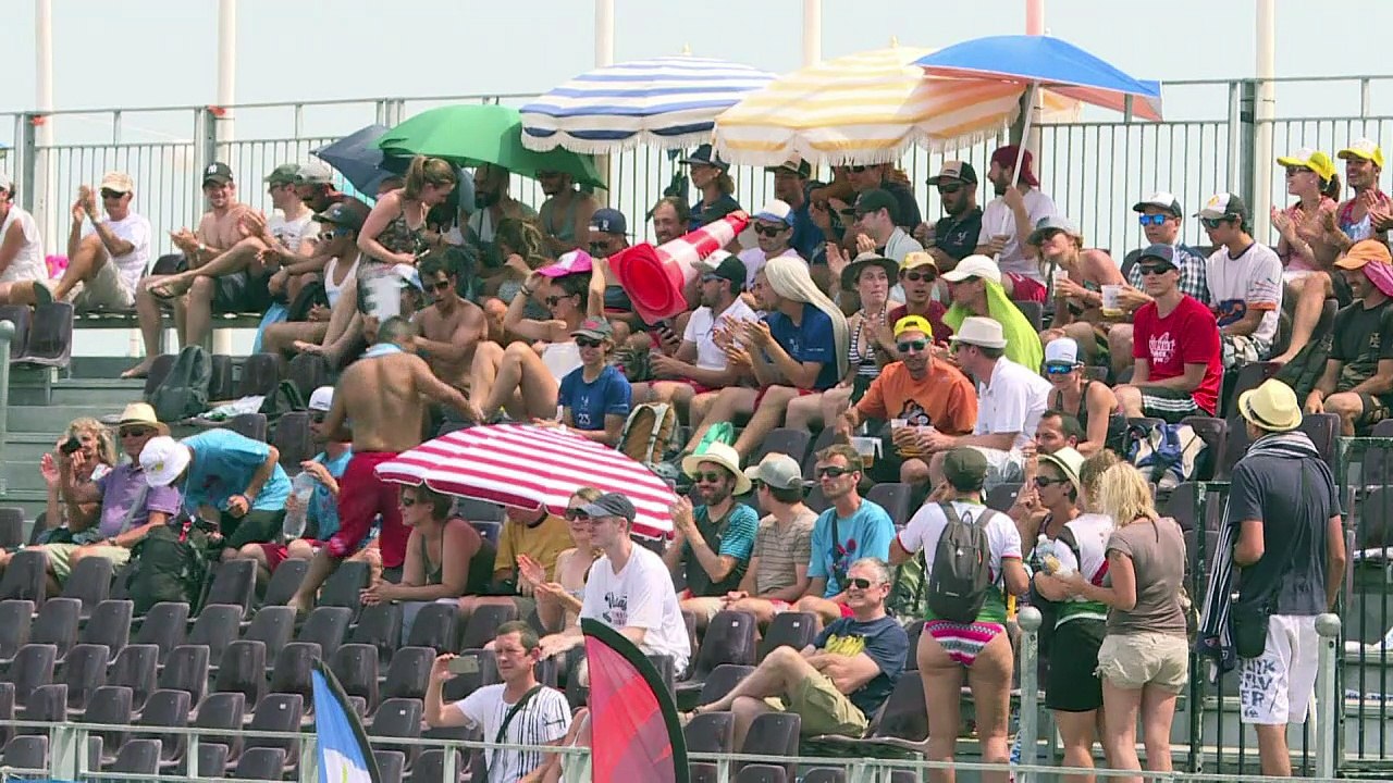 Dreaming of the Olympics at frisbee beach world championships