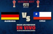 Chile vs. Alemania Copa FIFA Confederaciones: Fase de grupos