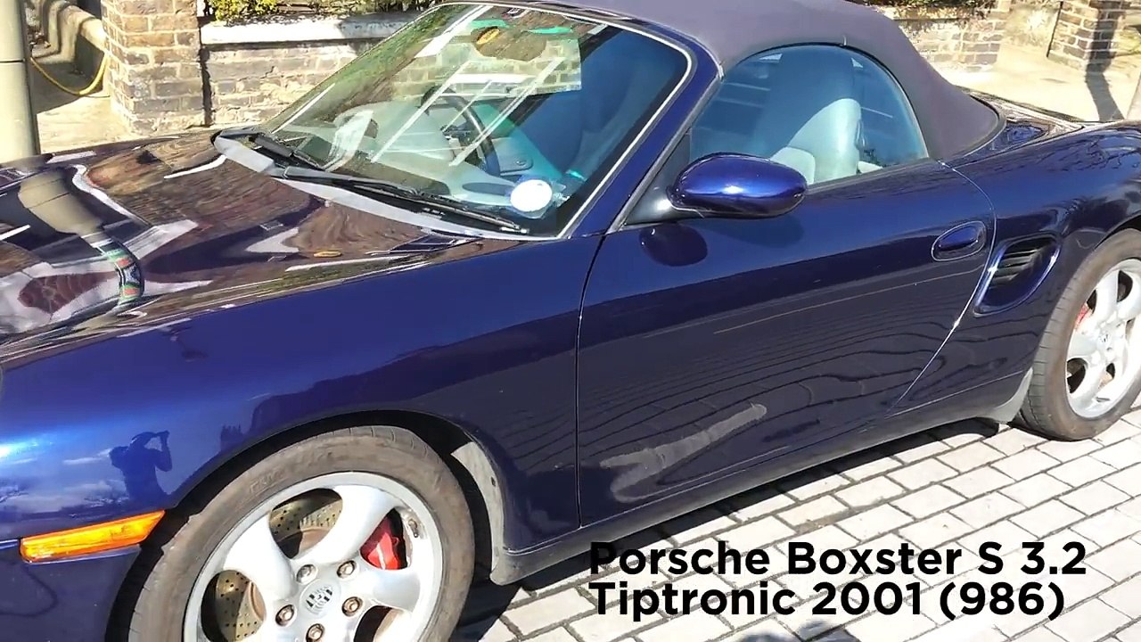 Projet Porsche boxster s 986