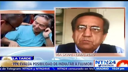 Congresista Jorge del Castillo apoya decisión del presidente peruano Kuczynski de indultar a Alberto Fujimori "en aras de la reconciliación nacional”