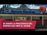 Bala perdida hiere a alumno de primaria en Hidalgo