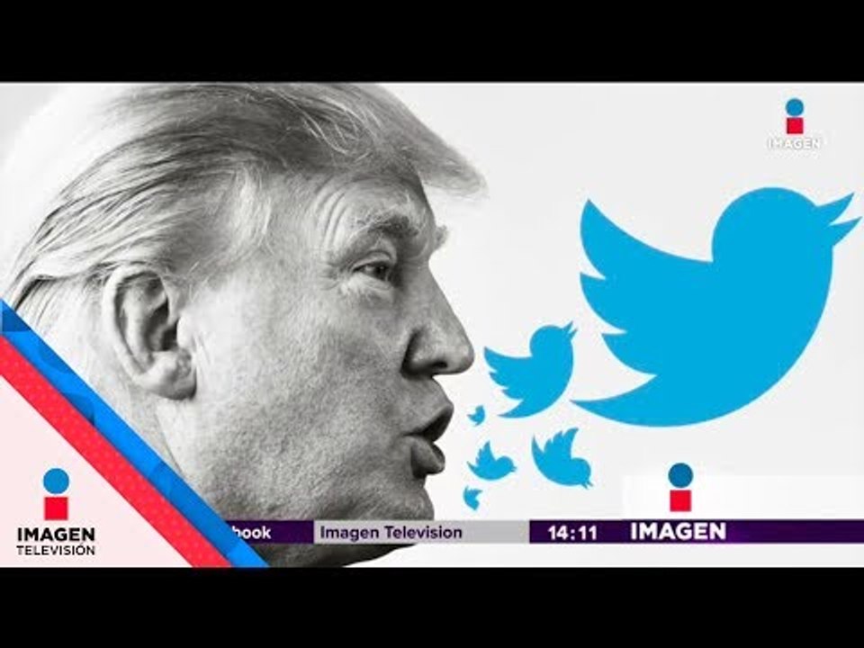 Arman exposición con los tuits de Trump | Noticias con Yuriria Sierra