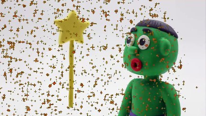 Hulk Bad Baby Play Car Break the head ❤ Superhero In Real Life Stop Motion Play Doh For Ki