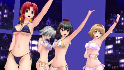 【東方MMD】紅美鈴・射命丸文・アリスマーガトロイド・十六夜咲夜で「Bad ∞ End ∞ Night」【紳士向け】