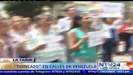 'Trancazo Nacional': así es denominada la jornada de protesta de este viernes en Venezuela