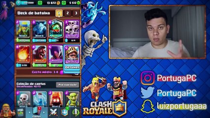 Download Video: MEU DECK NO CLASH ROYALE ‹ PORTUGA ›