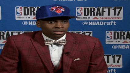 Frank Ntilikina Post Draft Interview - NTSC
