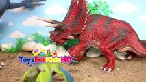 Videos de Dinosaurios para niñoso v_s Utahraptor  Schleich Dinosaurios de Juguete