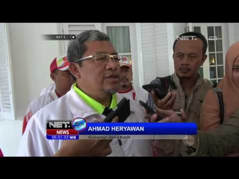 Kirab Api PON 2016 Disambut Ribuan Pelajar Dengan Meriah - NET5