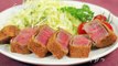 Gyukatsu (Deep-Fried Wagyu Beef Cutlets) Recipe with 2 types of Dipping Sauce | Cooking with Dog