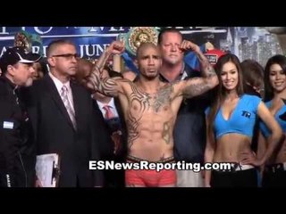 Full Miguel Cotto vs Sergio Martinez Weigh Ins