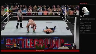 AJ Styles VS John cena 30 minute iron man match Battleground full match (168)