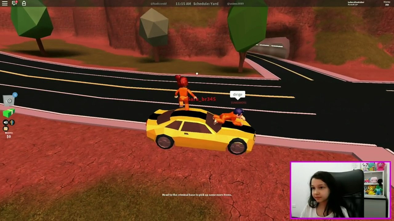 Roblox ESCAPEI DA PRISÃO COM MINHA MÃE (Jailbreak) | Luluca Games