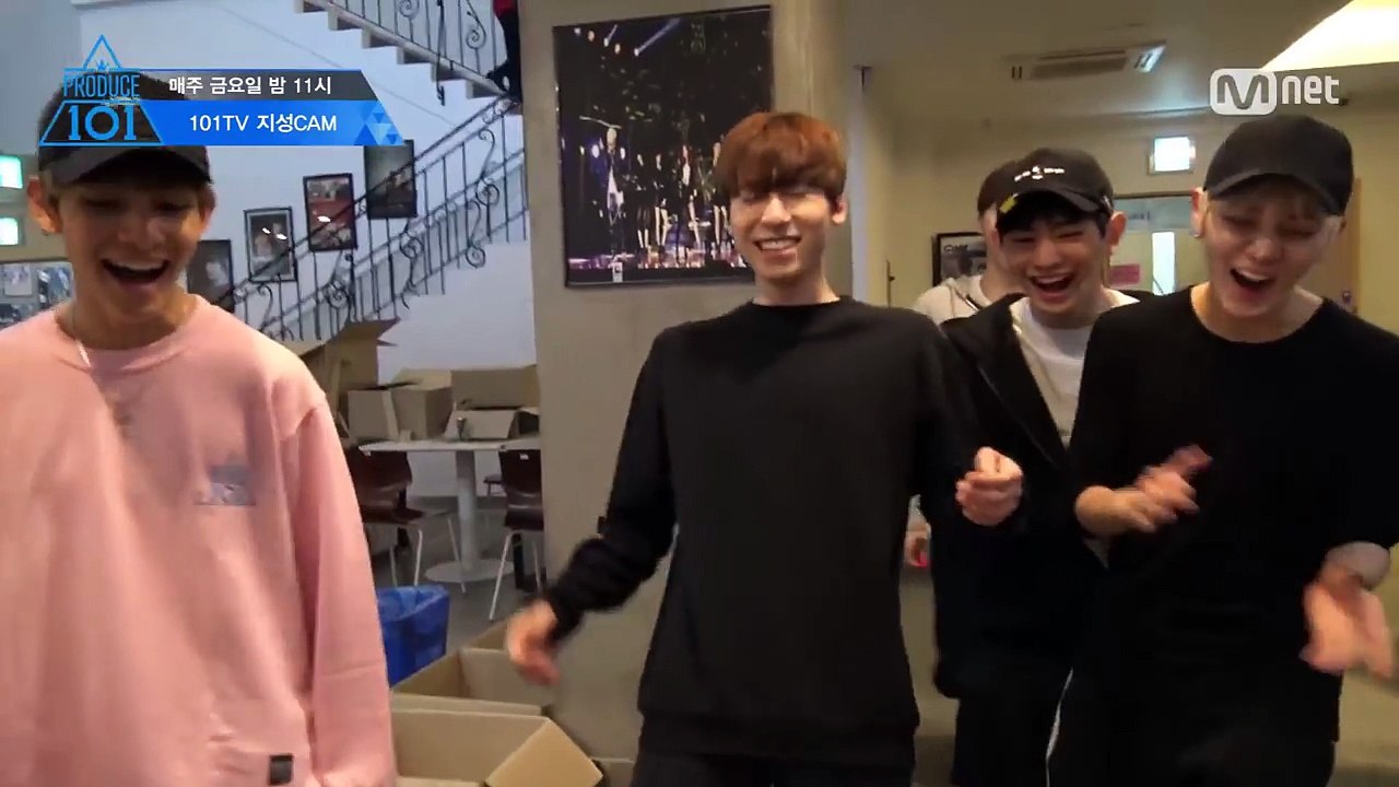 PRODUCE 101 season2 [101 셀프캠] 101 TV_릴레이CAMㅣ지성→건희→지훈 170526 EP.8
