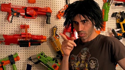 NERF WAR: FIDGET SPINNER GUN 2!