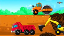 The Red Dump Truck, Crantor - Diggers and Builder - Vehicle