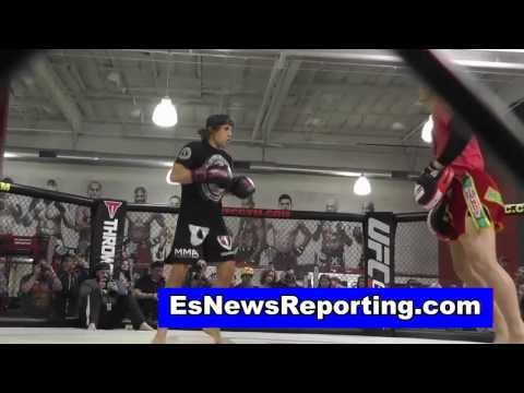 MMA Star Urijah Faber Showing His Boxing Skills - EsNews