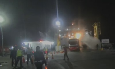 Ugal-ugalan. Pengemudi Bus Ditangkap Polisi di Merak