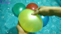 Ballon des ballons enfants les couleurs la famille doigt pour enfants Apprendre chansons eau |