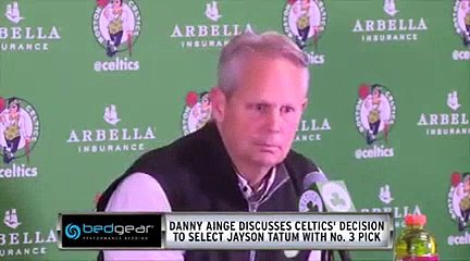 While You Were Sleeping: Danny Ainge Post Draft Presser Roundup - YouTube