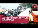Guatemaltecos desplazados en Campeche padecen condiciones insalubres