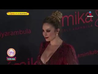 Aracely Arámbula presentó su línea de cosméticos | Sale el Sol