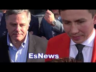 GGG Promoter Reaction To Mayweather vs McGregor weeks Before his fight EsNews Boxing