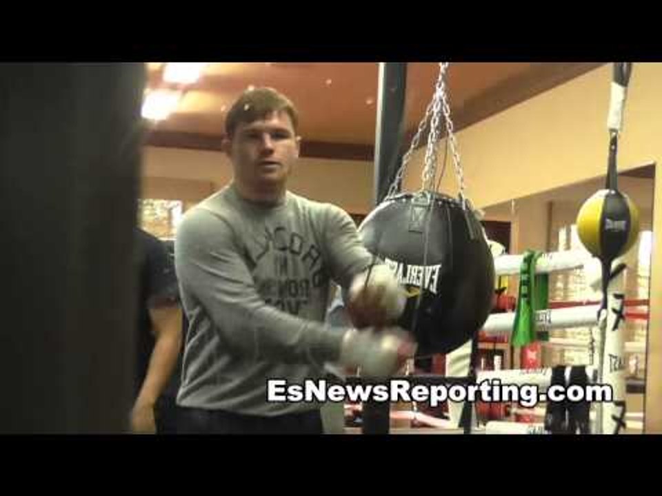 Canelo Alvarez Behind The Scenes Training