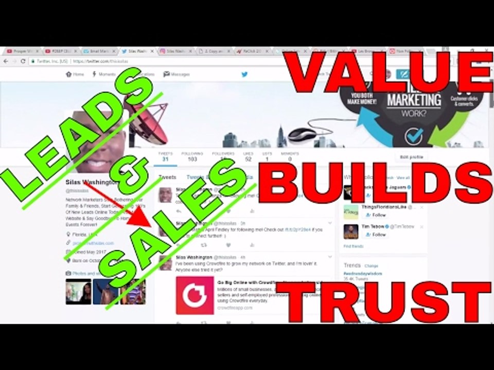 VALUE BUILDS TRUST THEN MORE LEADS & SALES | PROOF