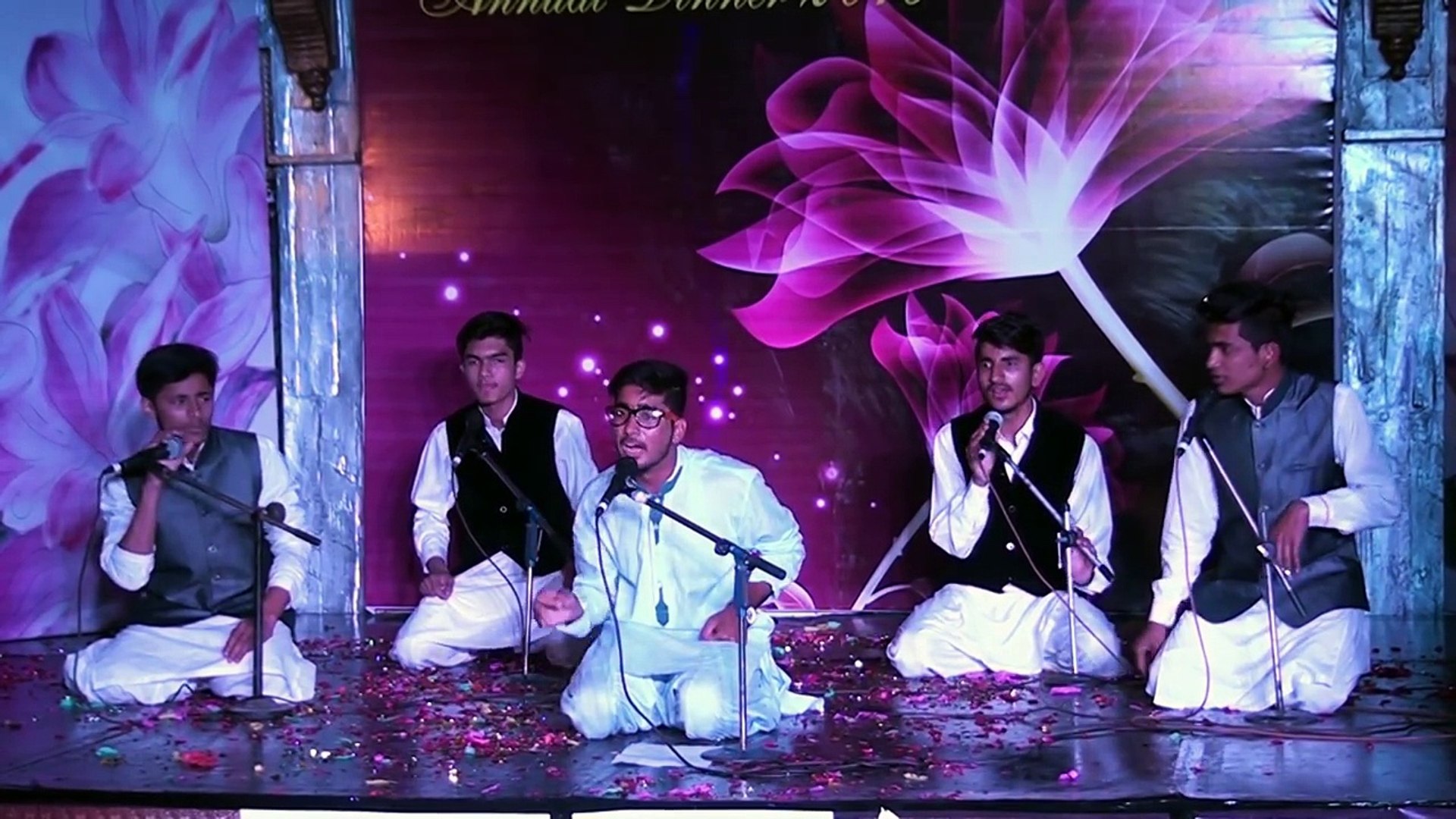 ⁣best funny qawali at college and academy