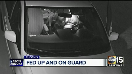 North Phoenix neighborhood fed up with car burglaries