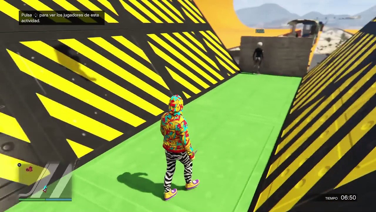 CORRE O TE ATROPELLO! LOS MATO A TODOS!! GTA V ONLINE