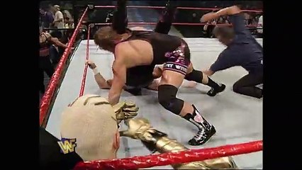 Owen Hart vs. Goldust vs. Triple H - Triple Threat Intercontinental Title Match_ Raw, June 23, 1997