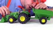 Tractors for Children _ Blippi Toys - TRACTOR SONGtre _ Blippi Toys