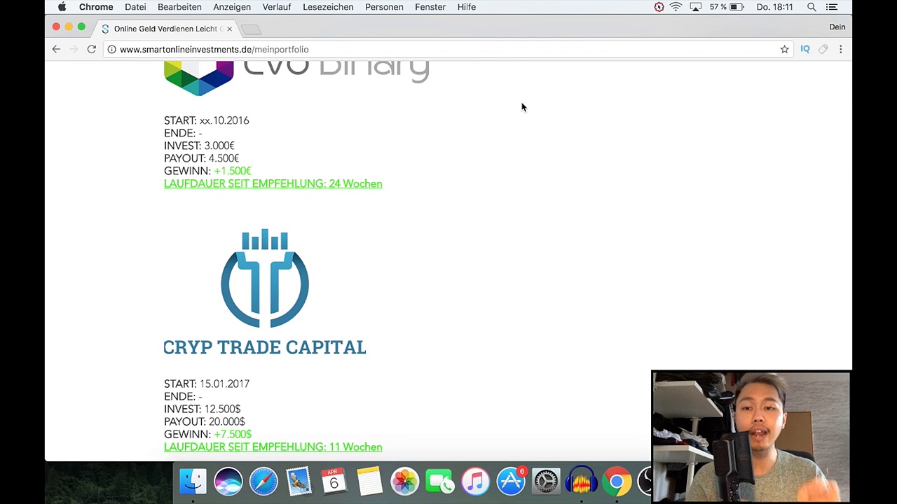 Mein Online Investment PortfoliHANNEL