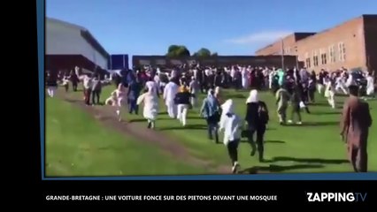 Grande-Bretagne : Une voiture percute des piétons devant une mosquée (Vidéo)