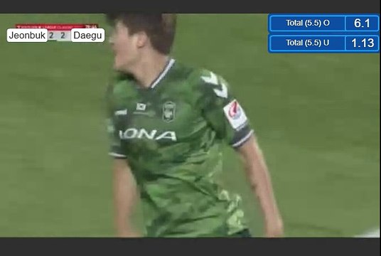 Jeonbuk Hyundai Motors - Daegu FC 2-2