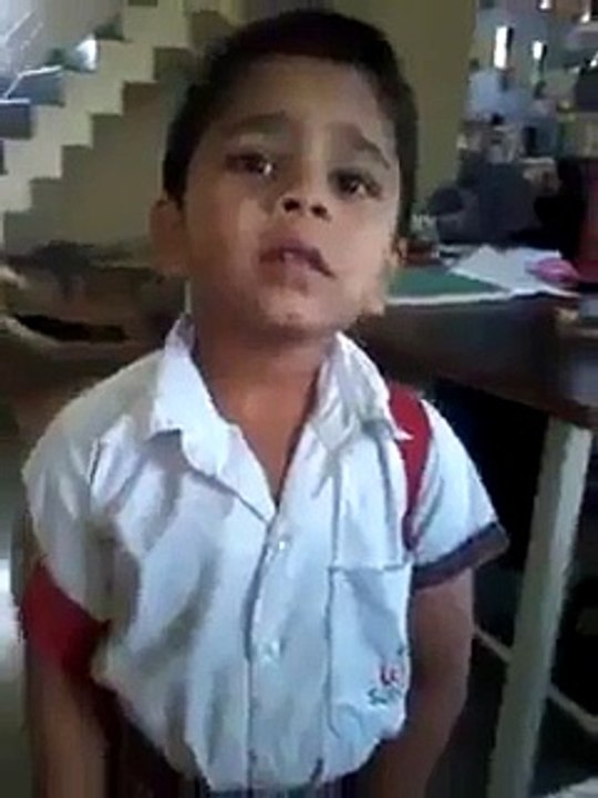 ACTING OF A CUTE KID
