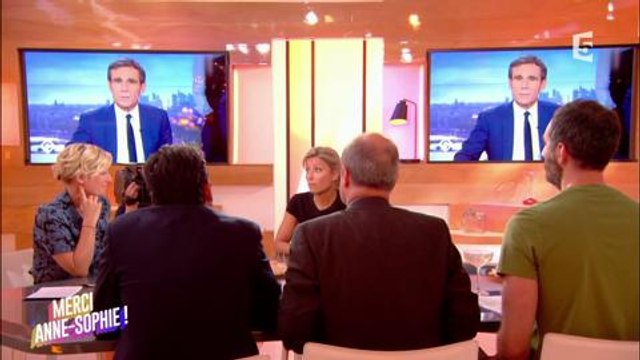 Cà Vous : Anne-Sophie Lapix rend hommage à Pujadas « meurtri »