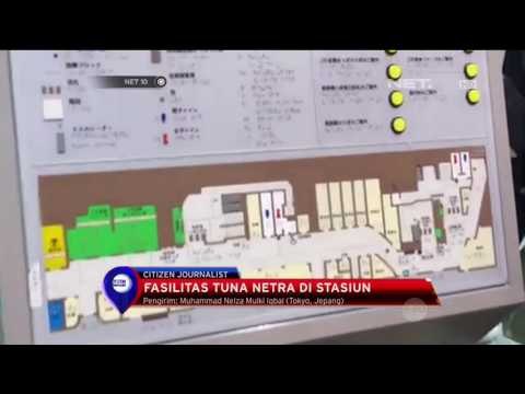 Alat Pandu Untuk Warga Tuna Netra di Jepang - NET 10