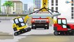 Traktor, Koparka i Buldożer - Pracowity Maszyny Budowlane | Bajki dla dzieci