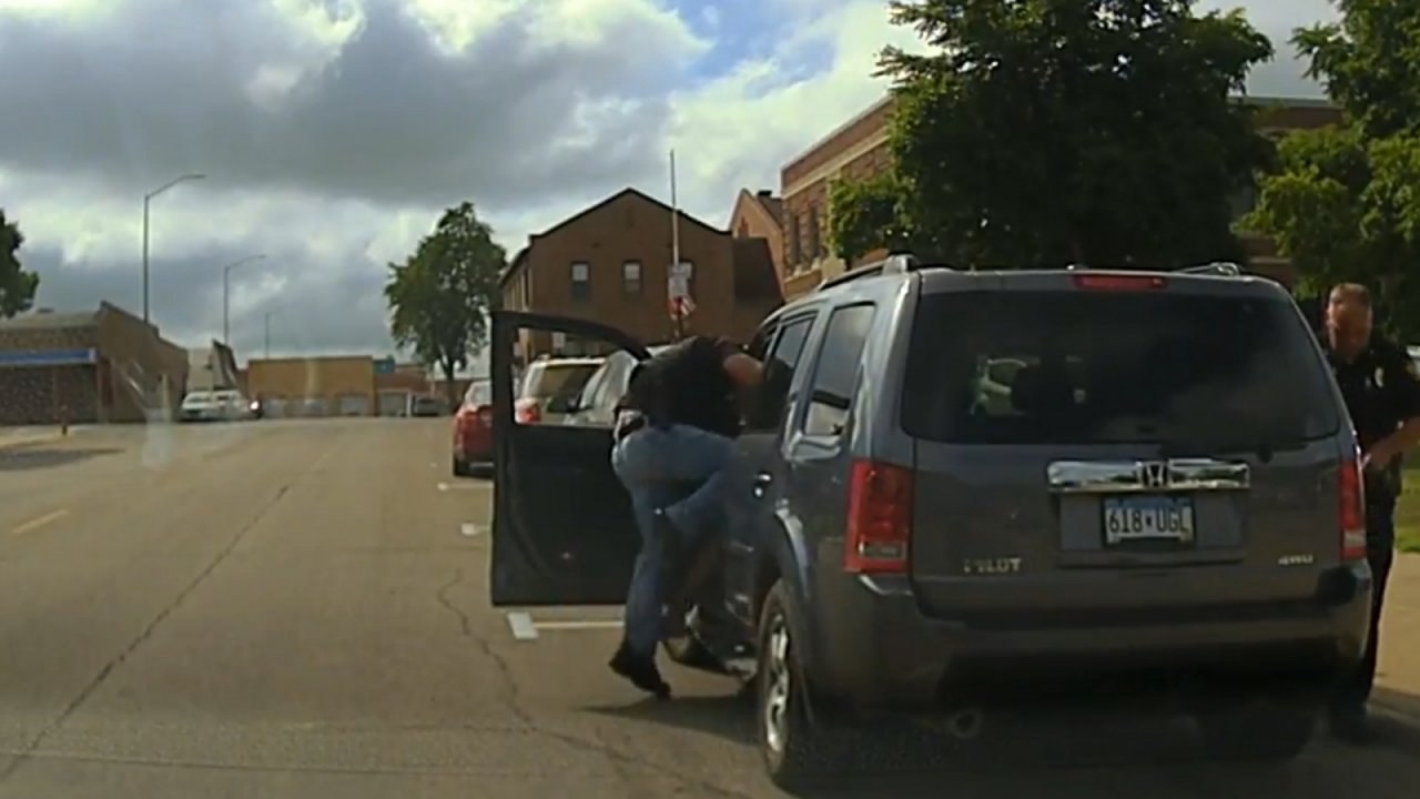 Dashcam footage released shows police officer assaulting motorist