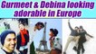 Gurmeet Choudhary and Debina Bonnerjee chill out in Europe ; Check Out pics | Boldsky