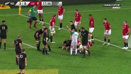 Résumé des essais du match entre les All Blacks et les Lions Britanniques