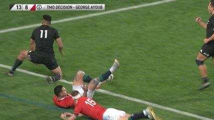 Tournée des Lions Britanniques - Deuxième essai des All Blacks après un magnifique mouvement
