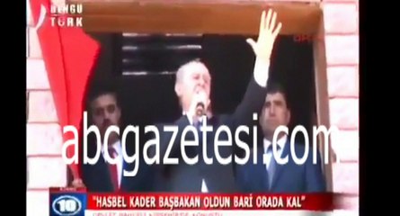 Bahçeli: Hocaefendi Türkiye'ye dönerse Erdoğan kaçacak delik arar