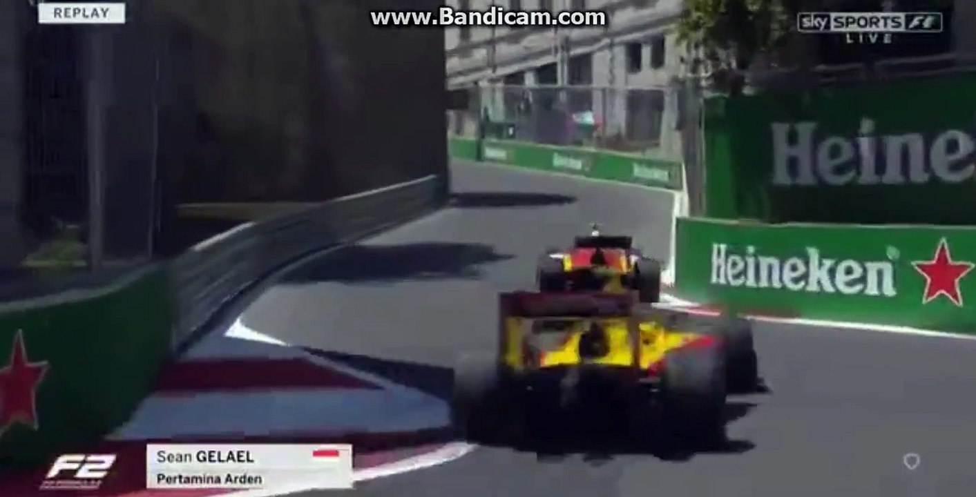 Formula 2 2017 - Huge CRASH Formula 2 - Baku (Azerbaijan )Grand Prix