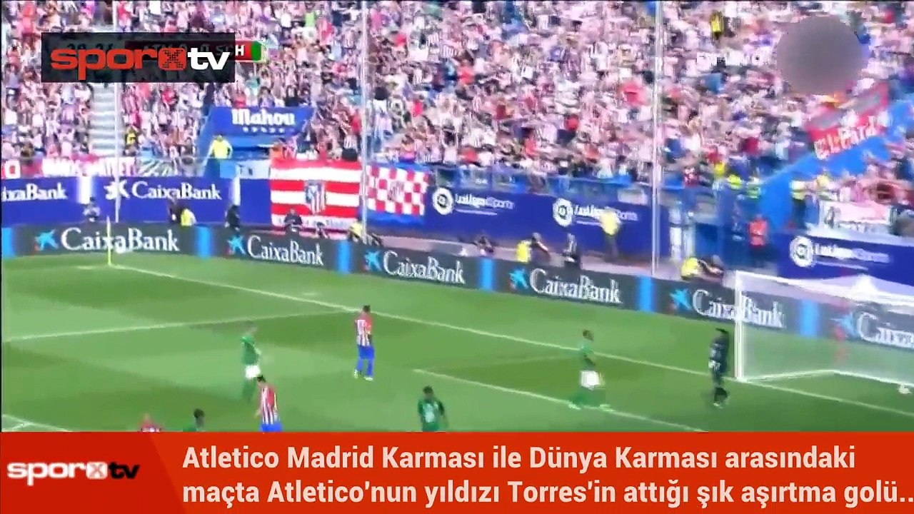 Torres'ten şık aşırtma golü!